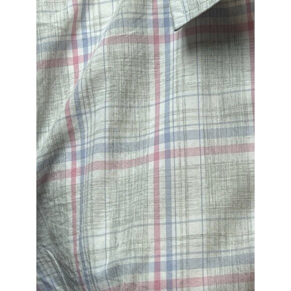 UNTUCKIT Womens Chasseles Button Up Blouse~Various~Grey Pink Purple Plaid NWT - Picture 8 of 12